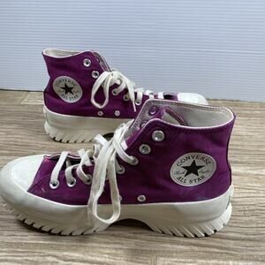 Converse Run Star Hike High Top Sneakers - Purple - Men’s 7.5 / Women’s 9.5